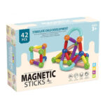 اسباب بازی مگنت ساختنی مغناطیسی 42 قطعه Magnetic Sticks