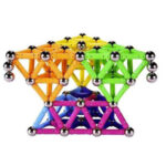 ساختنی میله های مغناطیسی 248 تکه Play Magnet - Image 3