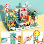 ساختنی اسباب بازی 255 قطعه شهربازی مدل FEEL FL1641 - Image 6