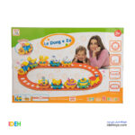 قطار اسباب بازی طرح حیوانات 5 تکه مدل 1104 - Image 7
