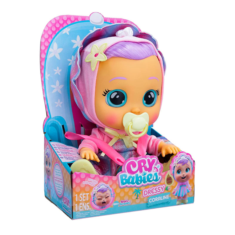 عروسک بیبی مدل Cry Babies Coraline کد 908413 عروسک بیبی مدل Cry Babies Coraline کد 908413