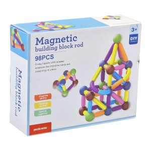ساختنی مگنت مغناطیسی 98 تکه مدل Puzzle Series