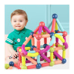 ساختنی مگنت مغناطیسی 64 تکه مدل Magnetic Sticks
