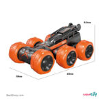 ماشین بازی کنترلی 6 چرخ مدل Six Wheeled