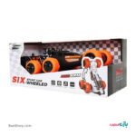 ماشین بازی کنترلی 6 چرخ مدل Six Wheeled