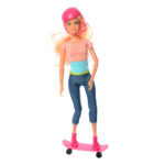 عروسک باربی مدل اسکیت سوار Defa Lucy 8375 - Image 3