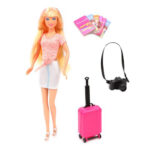 عروسک باربی مدل گردشگرDefa Lucy 8377