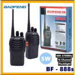 بیسیم واکی تاکی بائوفنگ بسته دو عددی مدل BAOFENG BF-888S