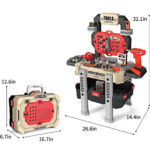 ست اسباب بازی ابزار Mobile Tool Table - Image 4