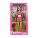 عروسک باربی تنیسور Defa Lucy کد 8288
