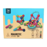 ساختنی مگنت مغناطیسی 36 تکه مدل Magnetic Sticks کد 3630
