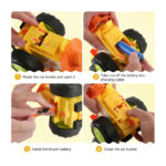 تراکتور دیوانه کنترلی مدل Crazy Car کد 2101