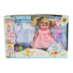 عروسک دخترانه با وسایل برند Baby Toby کد W882086