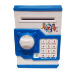 قلک طرح گاوصندوق رمزدار مدل Doraemon