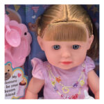 عروسک بیبی دخترانه موزیکال مدل Little Loves کد 98037