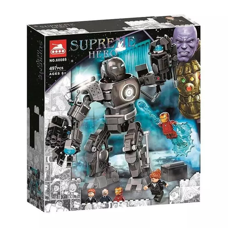 لگو آیرون من مدل Supreme Hero کد 60089 لگو آیرون من مدل Supreme Hero کد 60089