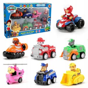سگ نگهبان مدل ماشین Dogs Mini کد M99B بسته 8 عددی