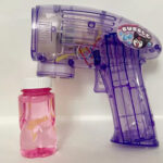 تفنگ حباب ساز طرح کرومی مدل Bubble Gun کد 002A2