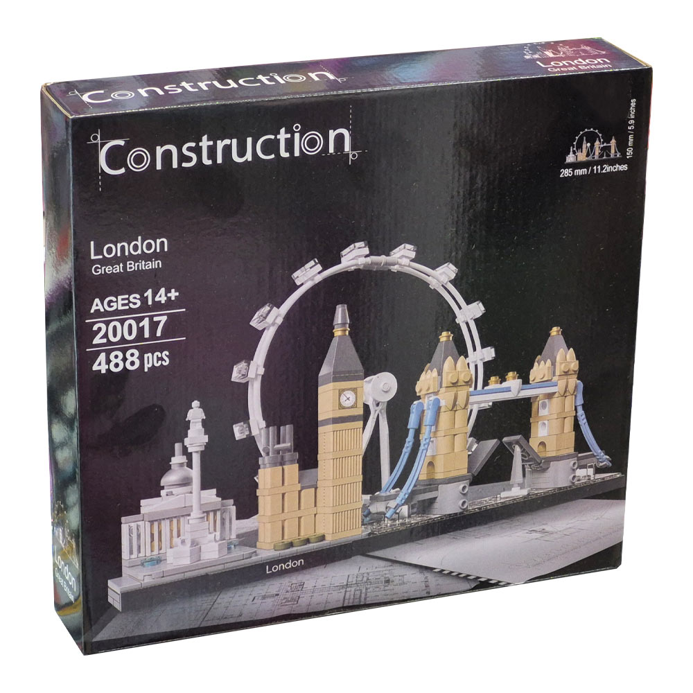 14040122 لگو ساختنی طرح چرخ و فلک بزرگ لندن مدل Construction کد 20017