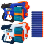 تفنگ کلت تیر اسفنجی مدل XFlame کد 7241