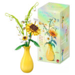 لگو طرح گل آفتابگردان مدل ZHE GAO کد 622005