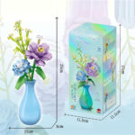 لگو طرح گل آفتابگردان مدل ZHE GAO کد 622007