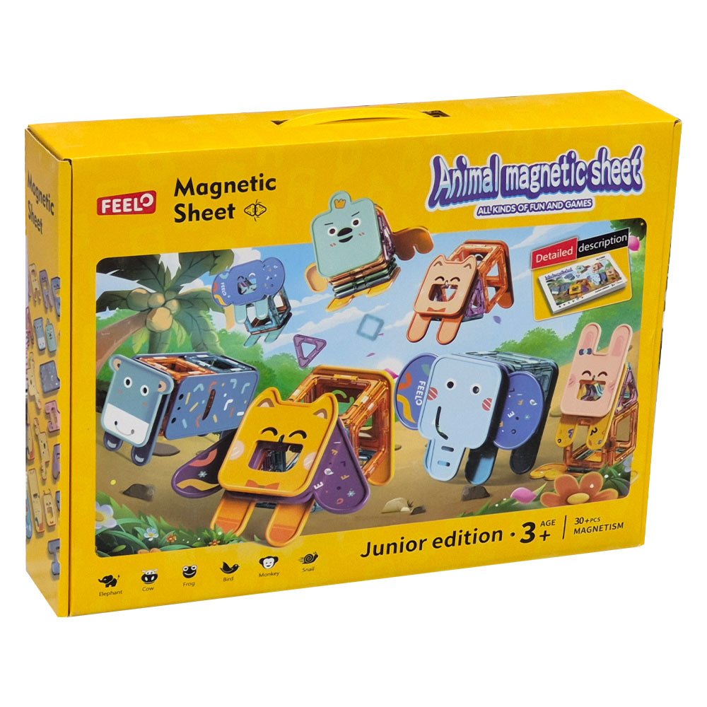 14040143-1 ساختنی حیوانات مگنتی FEEL مدل Magnetic Sheet کد 1504