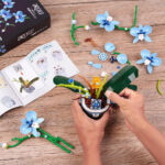 لگو گل ارکیده مدل Orchid In Coffee Cup کد 3004