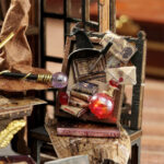 لگو چوبی مغازه جادویی مینیاتوری برند CutRoom کد B048