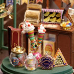 لگو چوبی مغازه جادویی مینیاتوری برند CutRoom کد B048