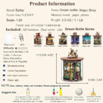 لگو چوبی مغازه جادویی مینیاتوری برند CutRoom کد B048