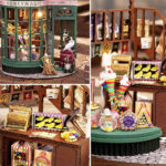 لگو چوبی مغازه جادویی مینیاتوری برند CutRoom کد B048