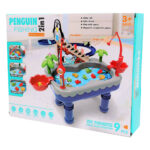 اسباب بازی ماهیگیری پنگوئن مدل Penguin Fishing کد 7713، همراه با قلاب و ماهی و پله پنگوئن