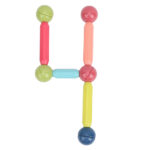 اسباب بازی مگنت میله و مهره مغناطیسی ۴۲ قطعه مدل Magnetic Sticks