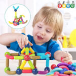 اسباب بازی مگنت میله و مهره مغناطیسی ۴۲ قطعه مدل Magnetic Sticks