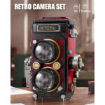 لگو دوربین قدیمی دو لنز مدل Vintage Camera کد T2110، تعداد 719 قطعه