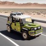 لگو ماشین آفرود مدل لندلوور دفندر Racing کد 1089، تعداد 330 قطعه