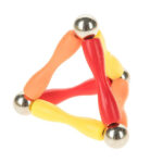 ساختنی میله و مهره مگنتی مدل Magnetic کد 179، تعداد 80 قطعه شامل 40 قطعه میله و 40 قطعه مهره