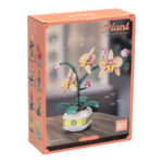 لگو گل ارکیده با گلدان مدل Plante کد 33039، تعداد 323 قطعه، ارتفاع گل ساخته شده با گلدان حدودا 23 سانتیمتر