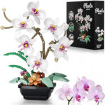 لگو گل ارکیده با گلدان مدل Plante کد 9067، تعداد 581 قطعه