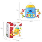 اسباب بازی شیشه شیر موزیکال مدل Baby Bottle کد 668234، چراغدار و صدادار
