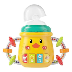 اسباب بازی شیشه شیر موزیکال مدل Baby Bottle کد 668234، چراغدار و صدادار