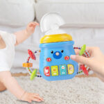 اسباب بازی شیشه شیر موزیکال مدل Baby Bottle کد 668234، چراغدار و صدادار
