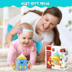 اسباب بازی شیشه شیر موزیکال مدل Baby Bottle کد 668234، چراغدار و صدادار