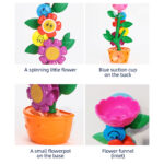 اسباب بازی حمام گلدان و گل برند BathFun کد 9909T، اسباب بازی حمام و آب بازی - Image 9