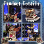 لگو چوبی دروازه جادویی مینیاتوری برند CutRoom کد B068
