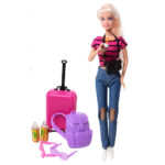 عروسک باربی عکاس برند Defa Lucy کد 8389