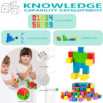 ساختنی مکعب های مگنتی مدل Magnetic Cube کد 2534، تعداد 36 قطعه مگنتی