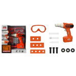 اسباب بازی ست ابزار با دریل برقی مدل Electronic Tools کد 6704