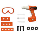 اسباب بازی ست ابزار با دریل برقی مدل Electronic Tools کد 6704
